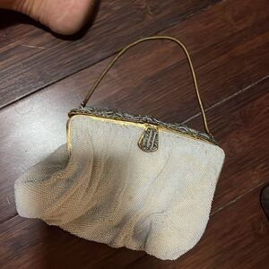 Vintage Beaded Mini Bag - Beautiful Beaded Bag - Snap Closure - Top Bead Design